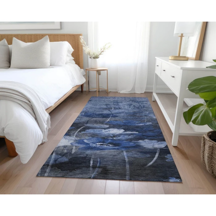 Chantille ACN613 Blue 2'3" x 7'6" Rug