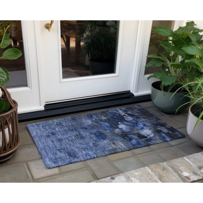Chantille ACN613 Blue 1'8" x 2'6" Rug
