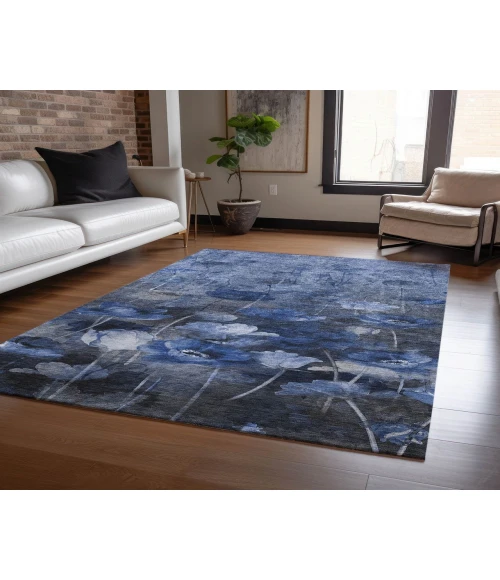Chantille ACN613 Blue 5' x 7'6" Rug