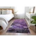Chantille ACN613 Purple 2'3" x 7'6" Rug