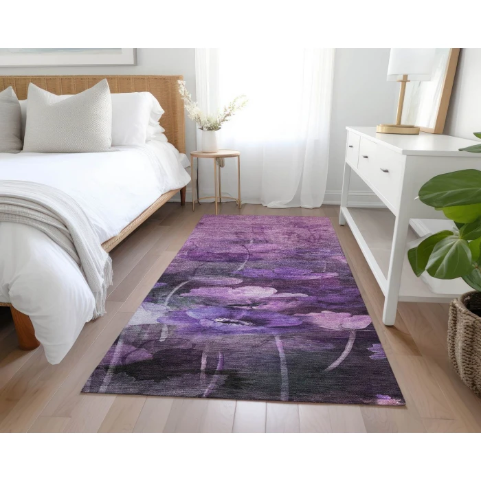 Chantille ACN613 Purple 2'3" x 7'6" Rug