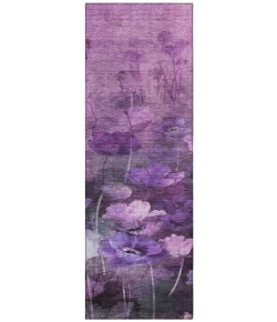 Addison Chantille ACN613 Purple 2 ft. 3 in. x 7 ft. 6 in. Runner Rug