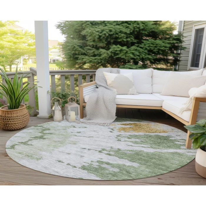 Chantille ACN614 Aloe 8' x 8' Rug