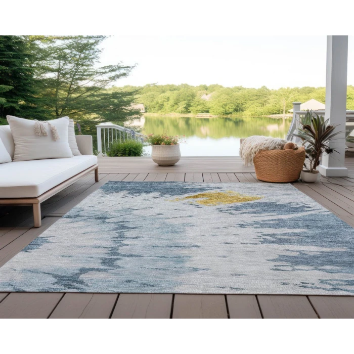 Chantille ACN614 Blue 8' x 10' Rug