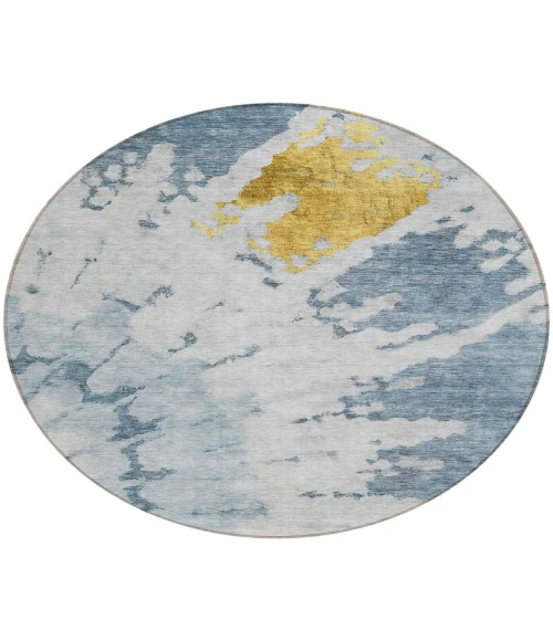 Chantille ACN614 Blue 8' x 8' Rug