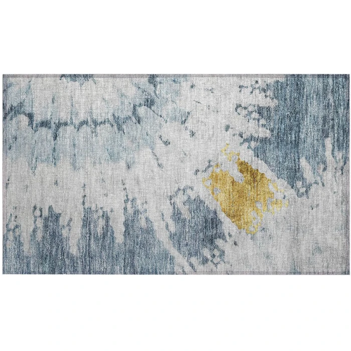 Chantille ACN614 Blue 1'8" x 2'6" Rug
