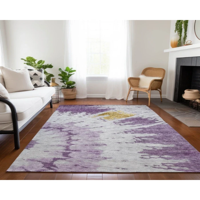 Chantille ACN614 Purple 9' x 12' Rug