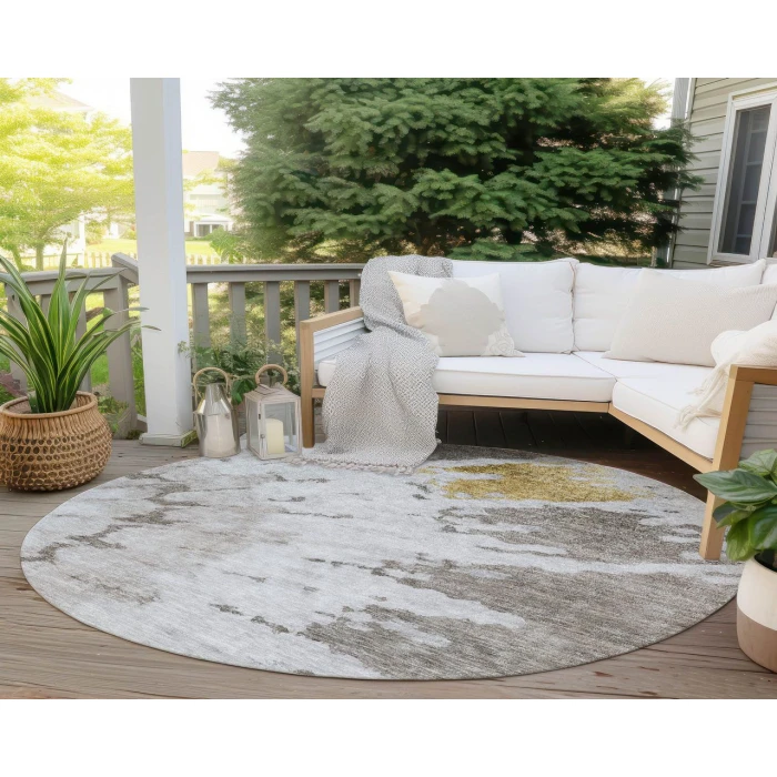 Chantille ACN614 Taupe 8' x 8' Rug