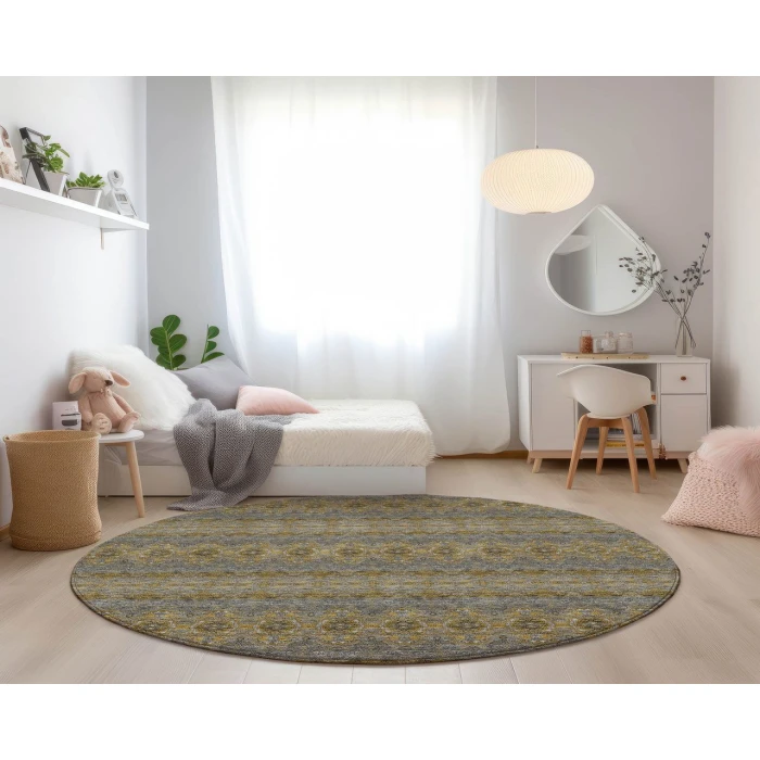 Chantille ACN615 Gold 8' x 8' Rug