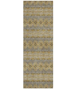 Addison Chantille ACN615 Gold 2 ft. 3 in. x 7 ft. 6 in. Runner Rug