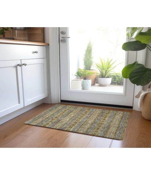Chantille ACN615 Gold 1'8" x 2'6" Rug