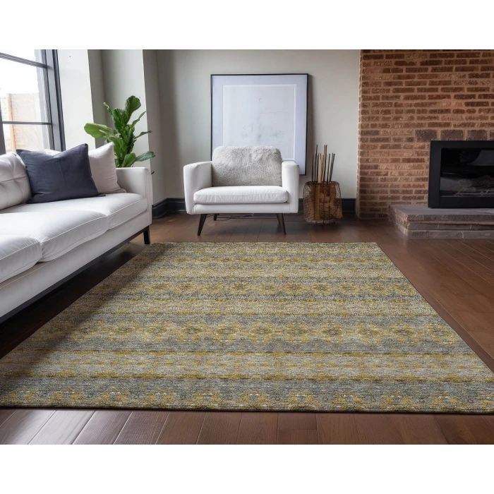 Chantille ACN615 Gold 9' x 12' Rug