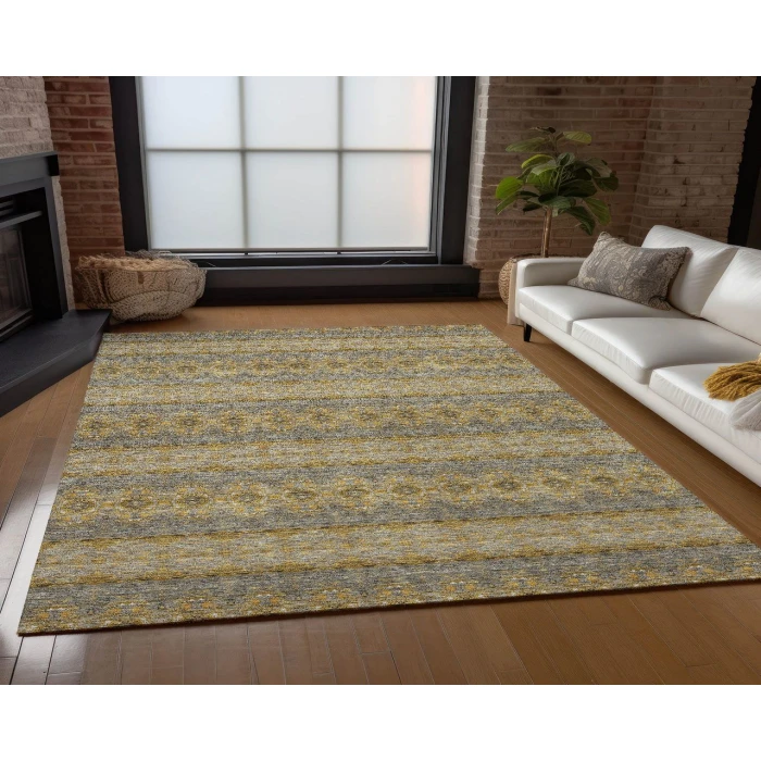Chantille ACN615 Gold 9' x 12' Rug