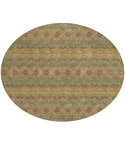 Addison Chantille ACN615 Green 8 ft. x 8 ft. Round Rug