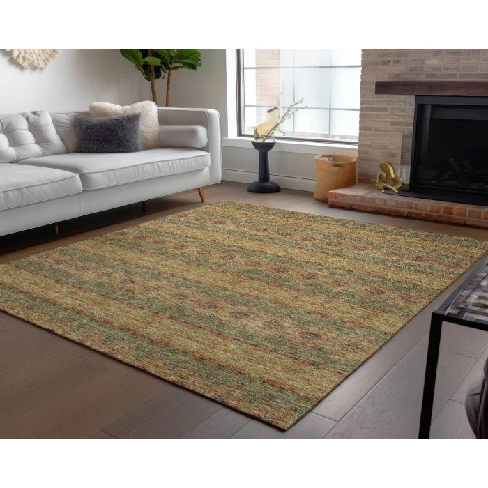 Chantille ACN615 Green 2'6" x 3'10" Rug