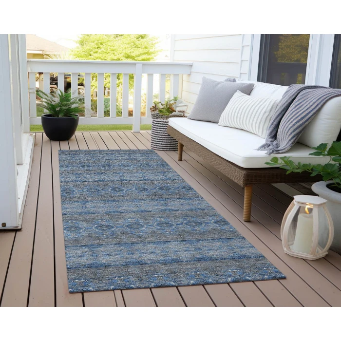 Chantille ACN615 Navy 2'3" x 7'6" Rug