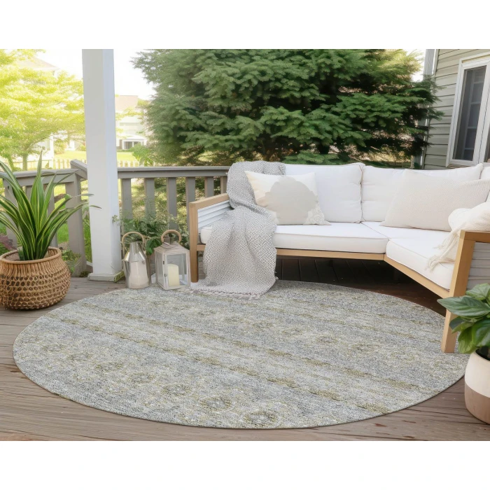 Chantille ACN615 Silver 8' x 8' Rug
