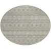 Addison Chantille ACN615 Silver 8 ft. x 8 ft. Round Rug