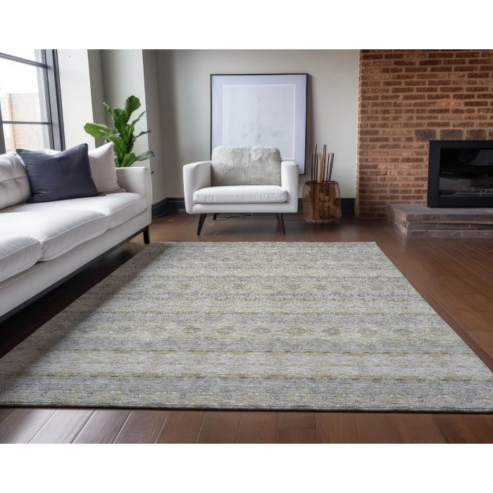 Chantille ACN615 Silver 3' x 5' Rug