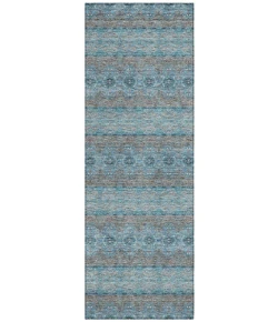 Addison Chantille ACN615 Teal 2 ft. 3 in. x 7 ft. 6 in. Runner Rug