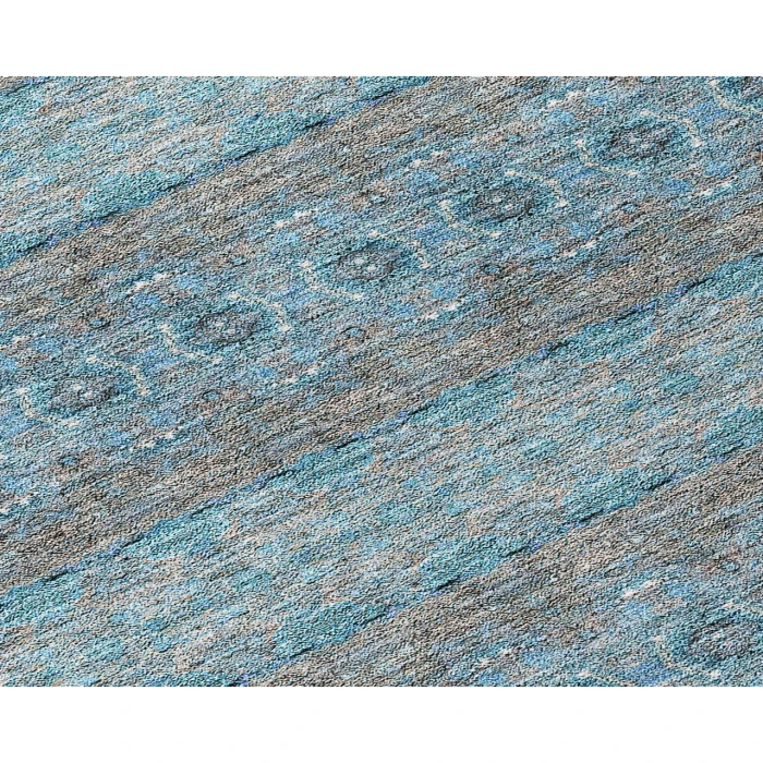 Chantille ACN615 Teal 1'8" x 2'6" Rug
