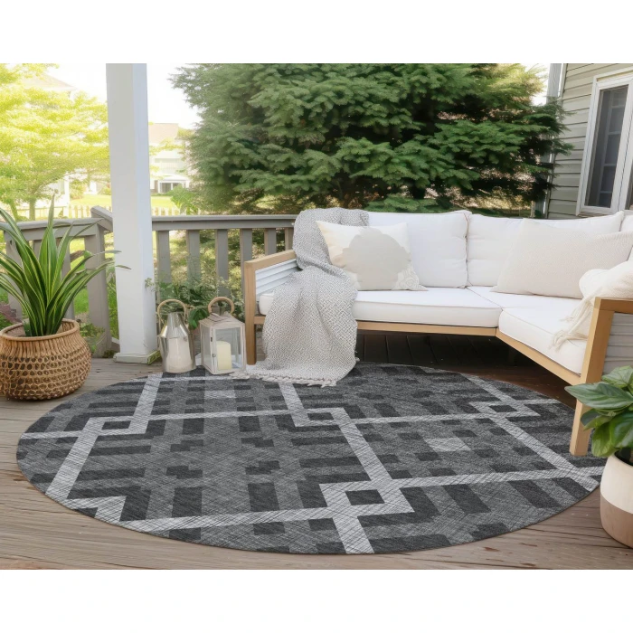 Chantille ACN616 Charcoal 8' x 8' Rug