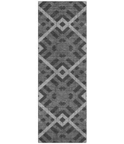 Addison Chantille ACN616 Charcoal 2 ft. 3 in. x 7 ft. 6 in. Runner Rug