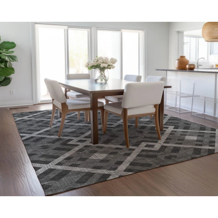 Chantille ACN616 Charcoal 8' x 10' Rug