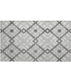 Addison Chantille ACN616 Gray 1 ft. 8 in. x 2 ft. 6 in. Rectangle Rug