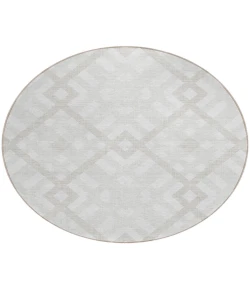 Addison Chantille ACN616 Ivory 8 ft. x 8 ft. Round Rug
