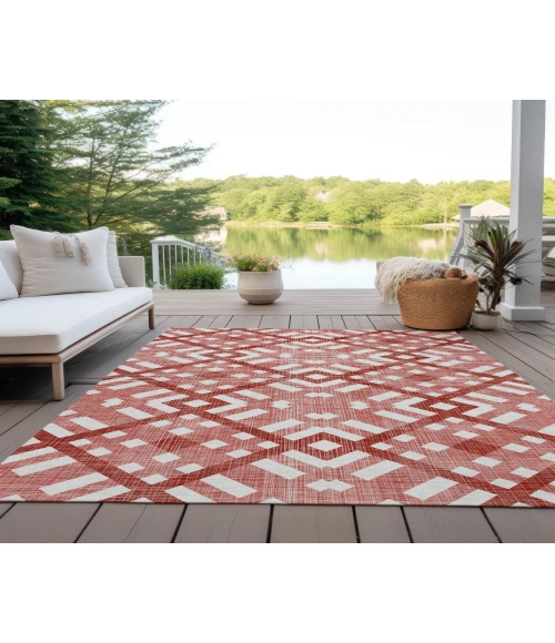 Chantille ACN616 Red 3' x 5' Rug