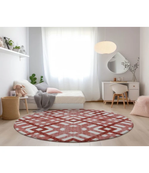 Chantille ACN616 Red 8' x 8' Rug