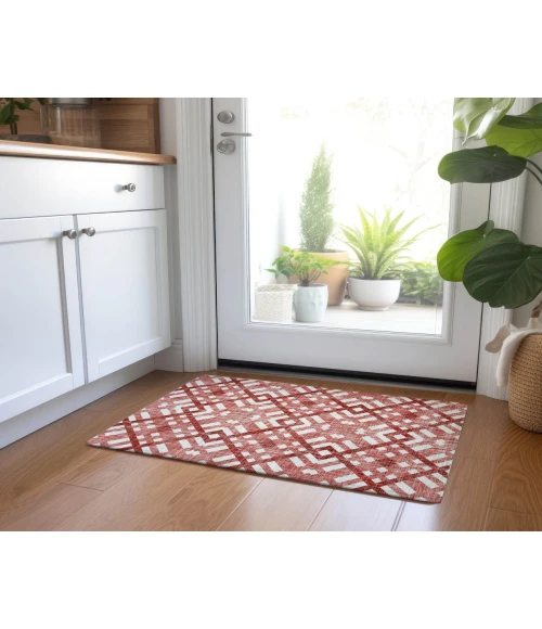 Chantille ACN616 Red 1'8" x 2'6" Rug