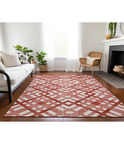 Chantille ACN616 Red 3' x 5' Rug
