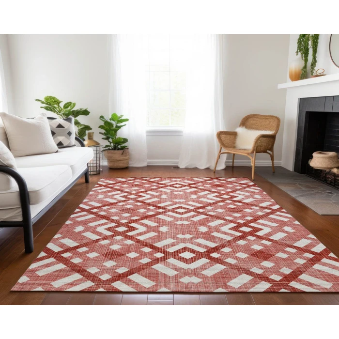 Chantille ACN616 Red 10' x 14' Rug
