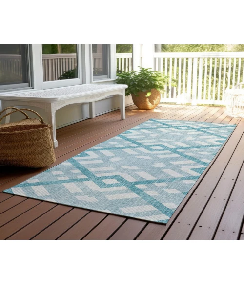 Chantille ACN616 Teal 2'3" x 7'6" Rug