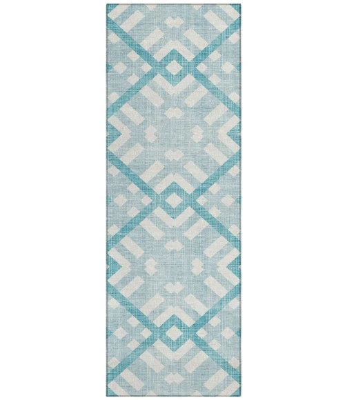 Chantille ACN616 Teal 2'3" x 7'6" Rug