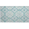 Addison Chantille ACN616 Teal 1 ft. 8 in. x 2 ft. 6 in. Rectangle Rug