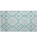 Chantille ACN616 Teal 1'8" x 2'6" Rug
