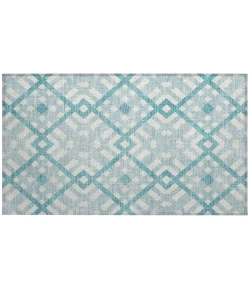 Addison Chantille ACN616 Teal 1 ft. 8 in. x 2 ft. 6 in. Rectangle Rug