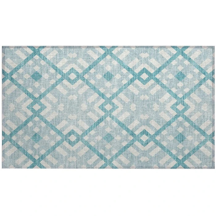 Chantille ACN616 Teal 1'8" x 2'6" Rug