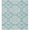 Addison Chantille ACN616 Teal 3 ft. x 5 ft. Rectangle Rug