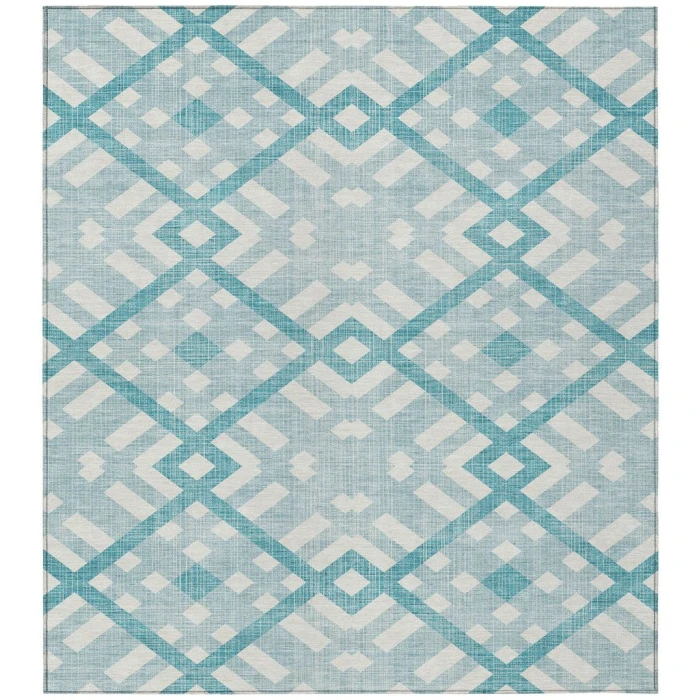 Chantille ACN616 Teal 2'6" x 3'10" Rug