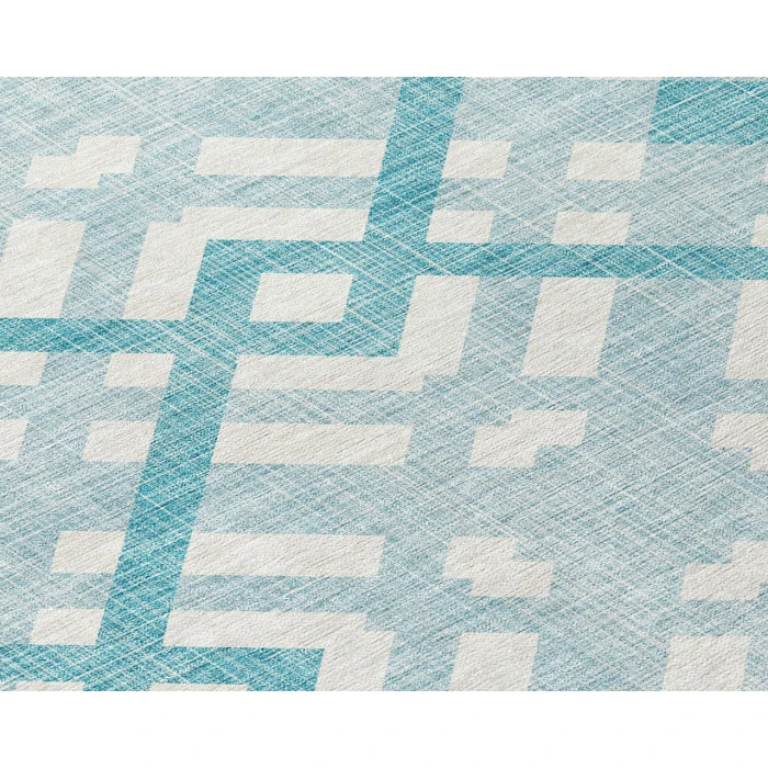 Chantille ACN616 Teal 1'8" x 2'6" Rug