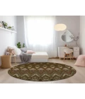 Chantille ACN617 Brown 8' x 8' Rug