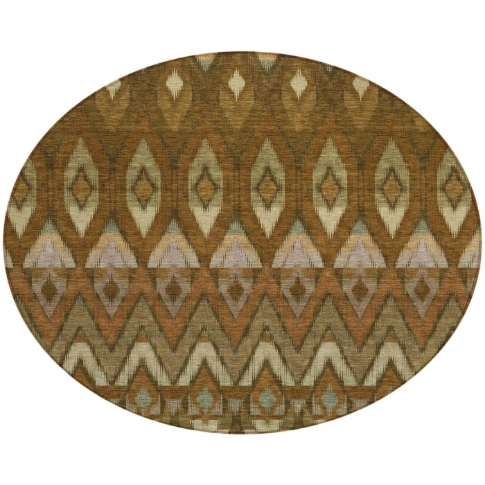 Chantille ACN617 Brown 8' x 8' Rug