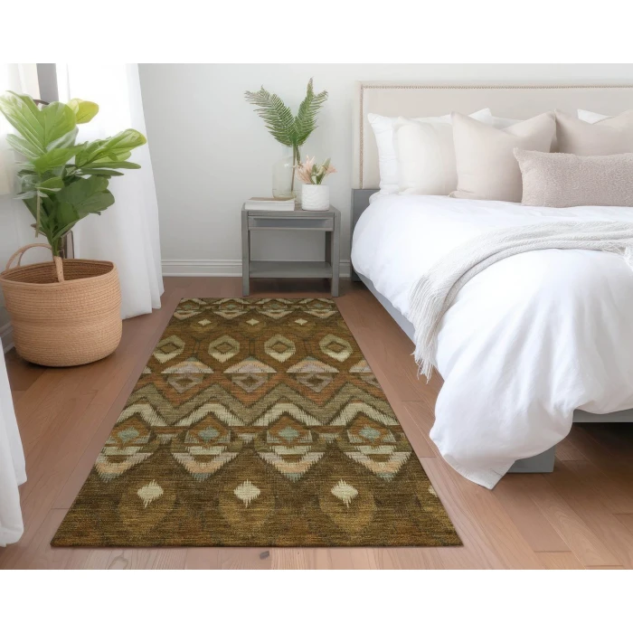Chantille ACN617 Brown 2'3" x 7'6" Rug