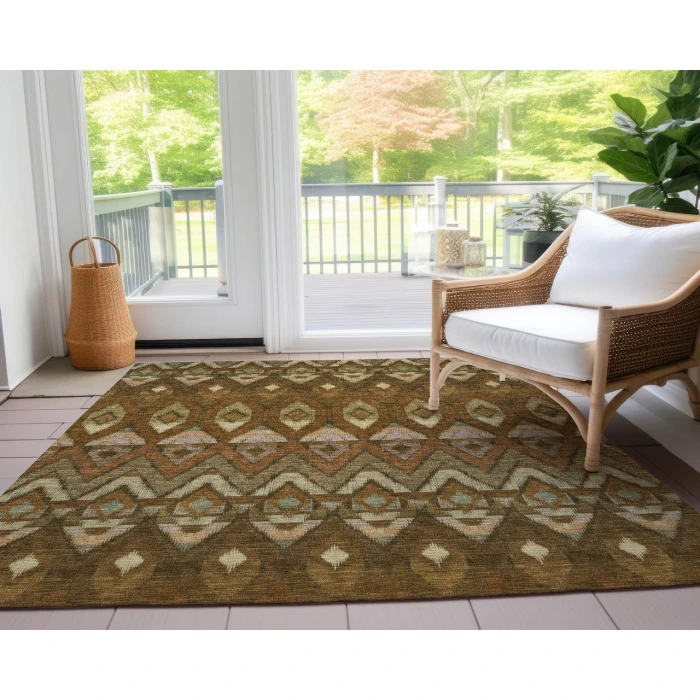 Chantille ACN617 Brown 8' x 10' Rug