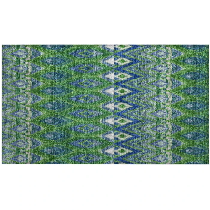 Chantille ACN617 Green 1'8" x 2'6" Rug