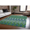Chantille ACN617 Green 10' x 14' Rug